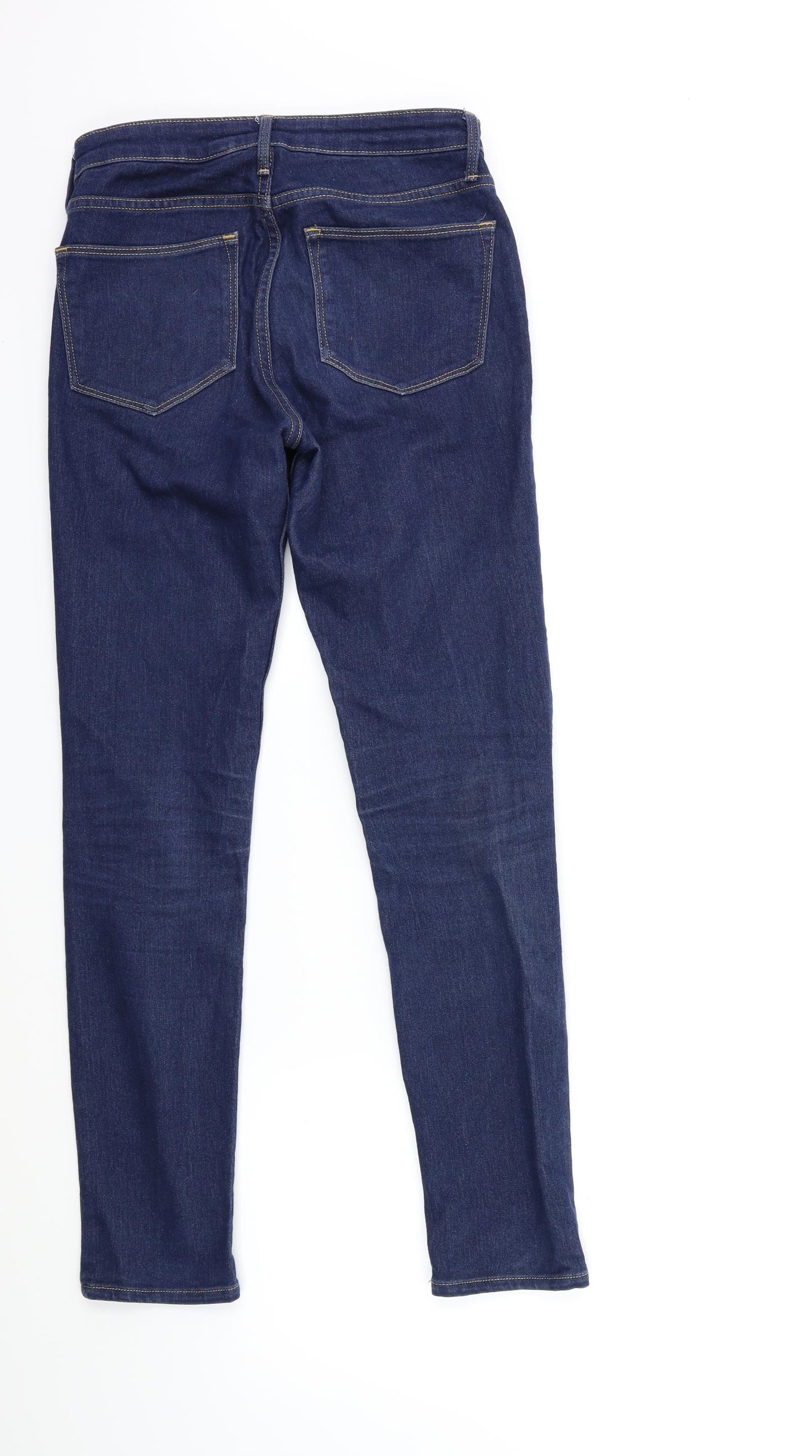 H&M Womens Blue  Denim Skinny Jeans Size 26 in L28 in