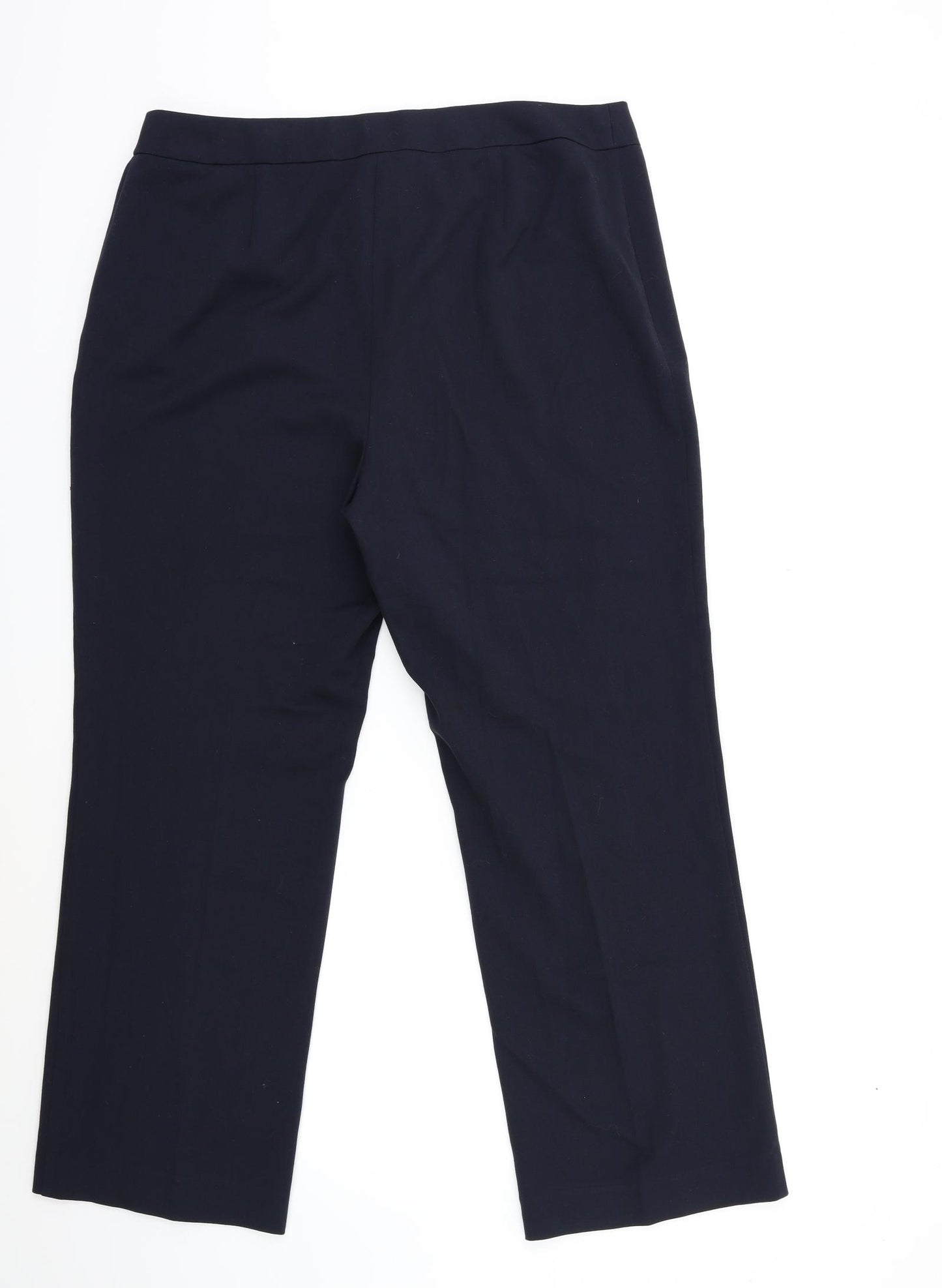Marks and Spencer Womens Blue   Trousers  Size 14 L27 in