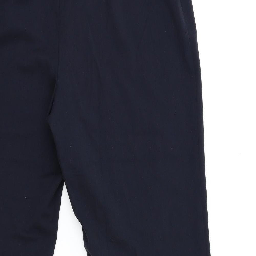 Marks and Spencer Womens Blue   Trousers  Size 14 L27 in