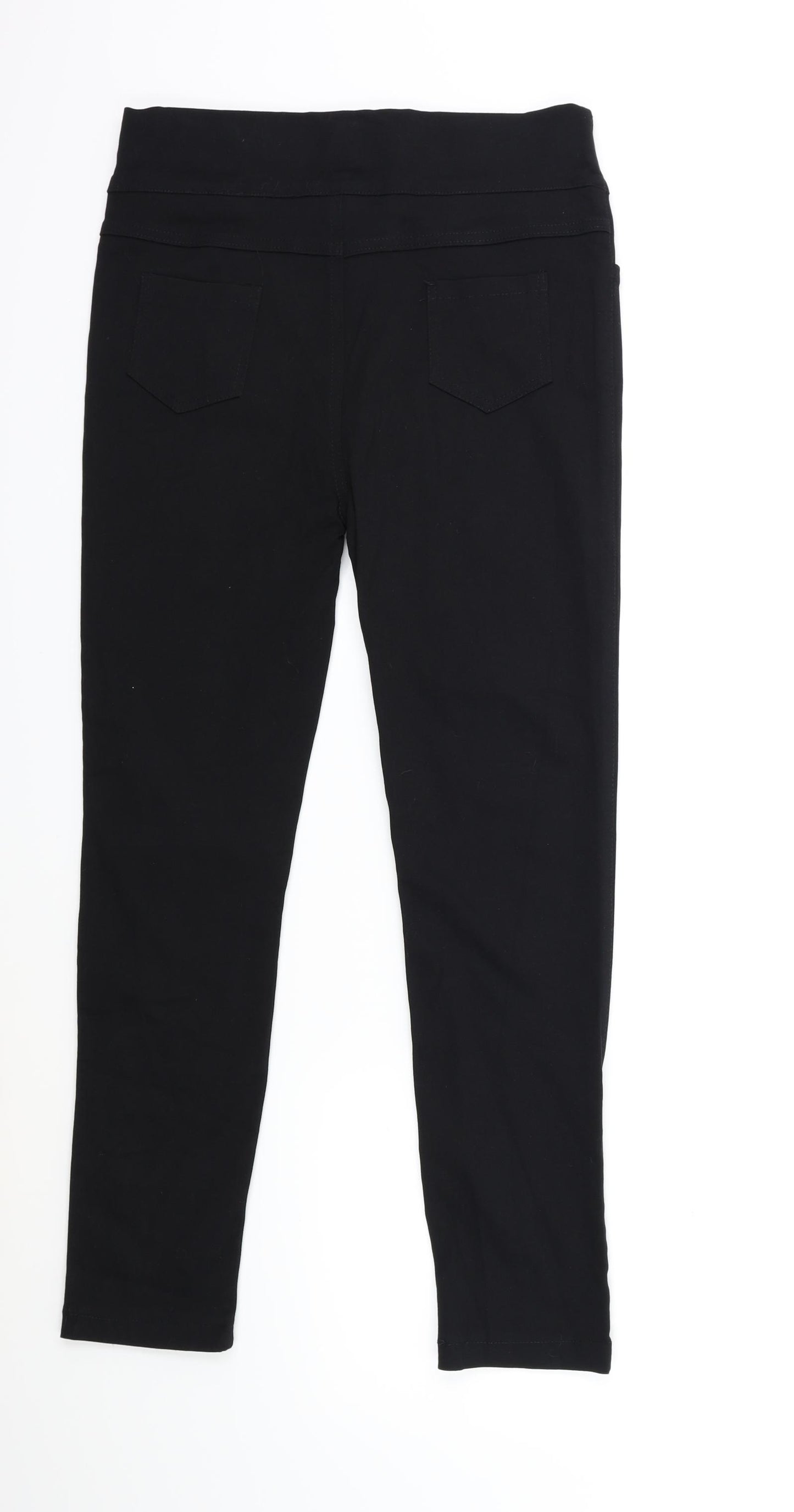 Preworn Womens Black   Trousers  Size XL L25 in