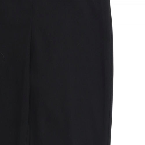 F&F Womens Black   Trousers  Size 8 L28 in