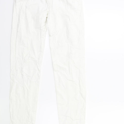 Take-Two Womens White  Denim Skinny Jeans Size 30 in L31 in