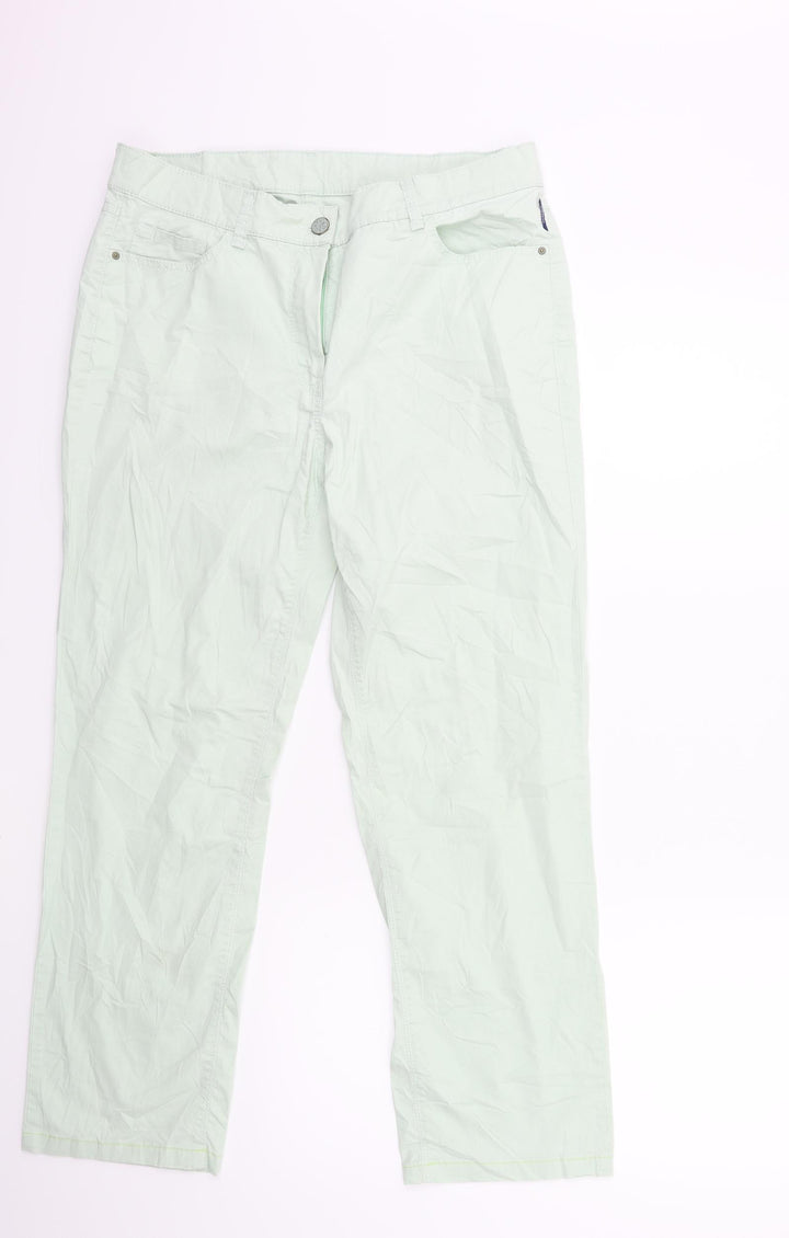 GARDEUR Womens Blue Trousers Size 32 in L27 in