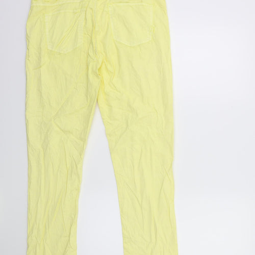 Angels Womens Yellow   Trousers  Size 34 in L27 in
