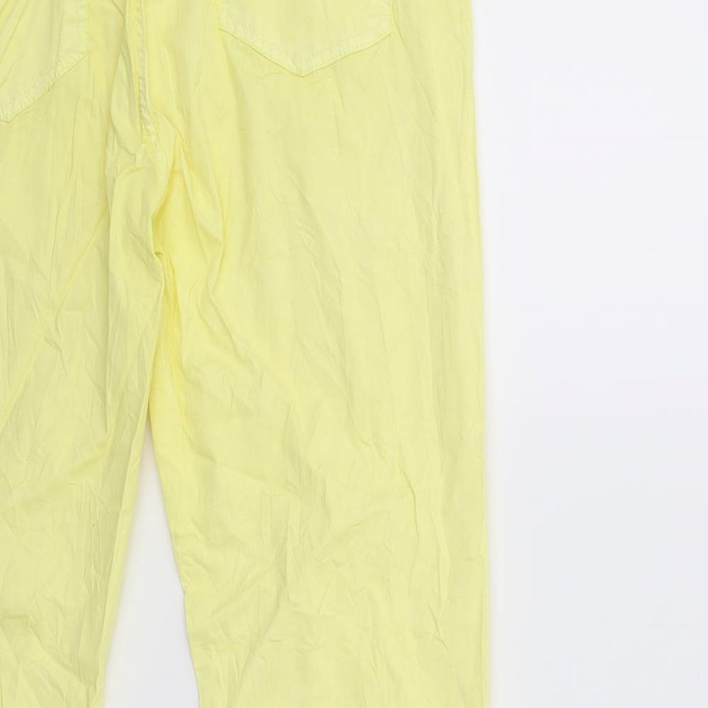 Angels Womens Yellow   Trousers  Size 34 in L27 in