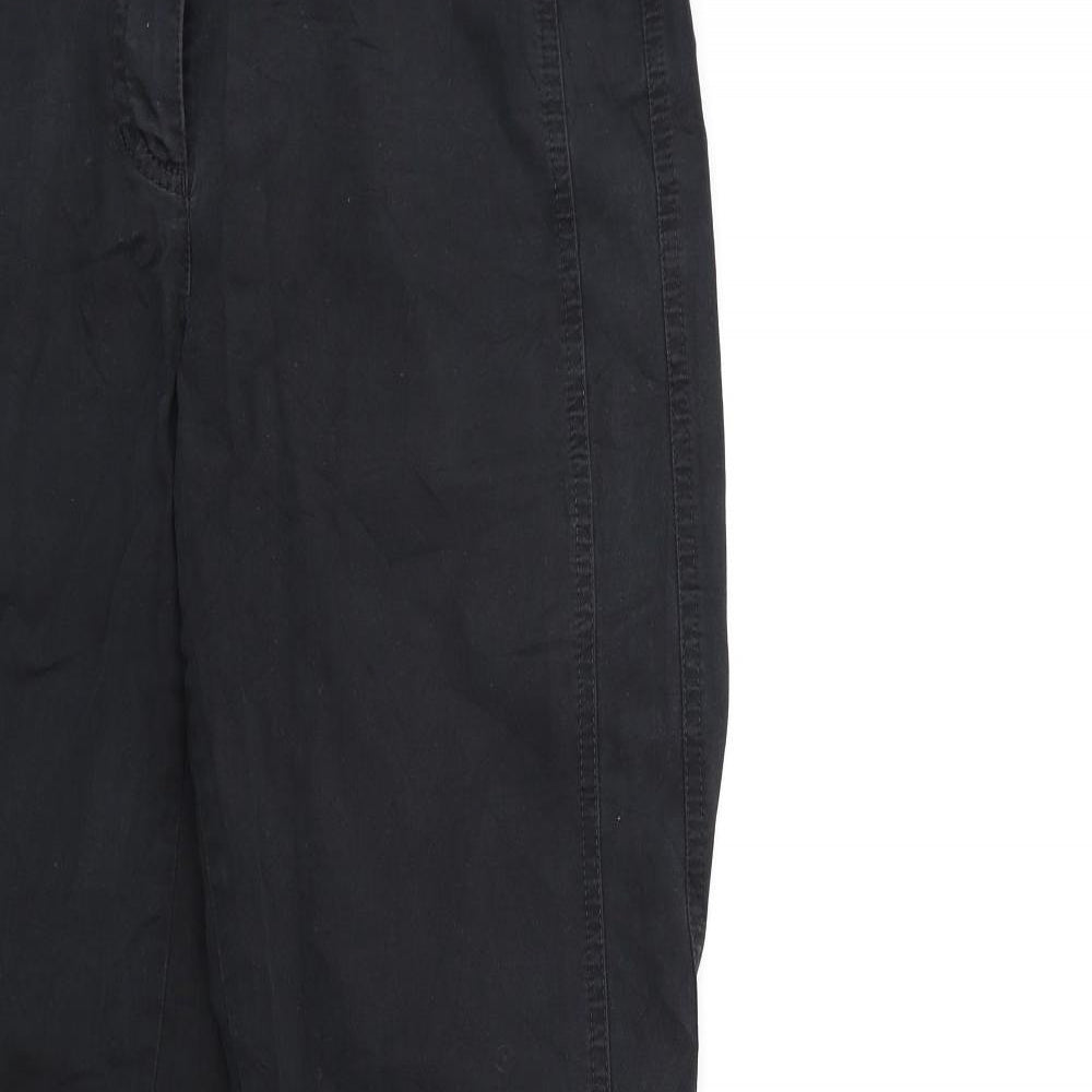 Gerry Weber Womens Black   Cargo Trousers Size 12 L31 in