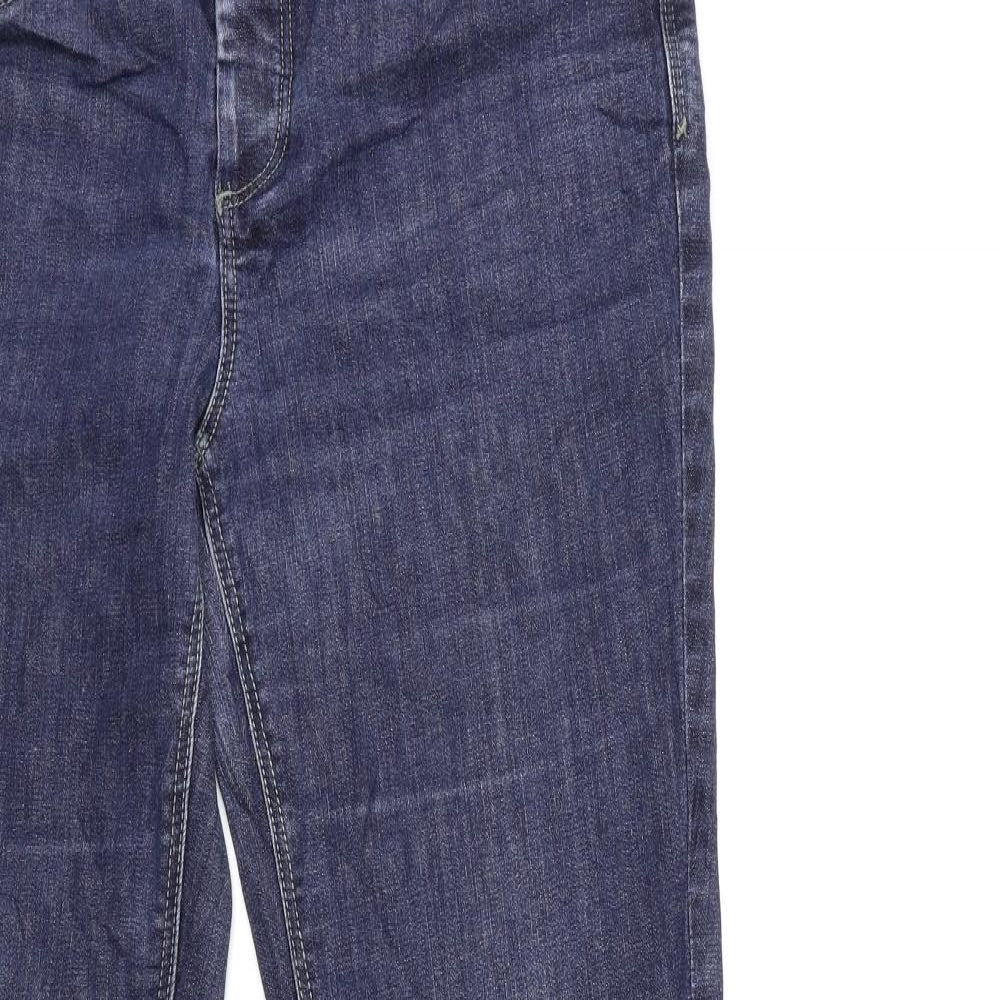 C&A Womens Blue  Denim Straight Jeans Size 12 L30 in