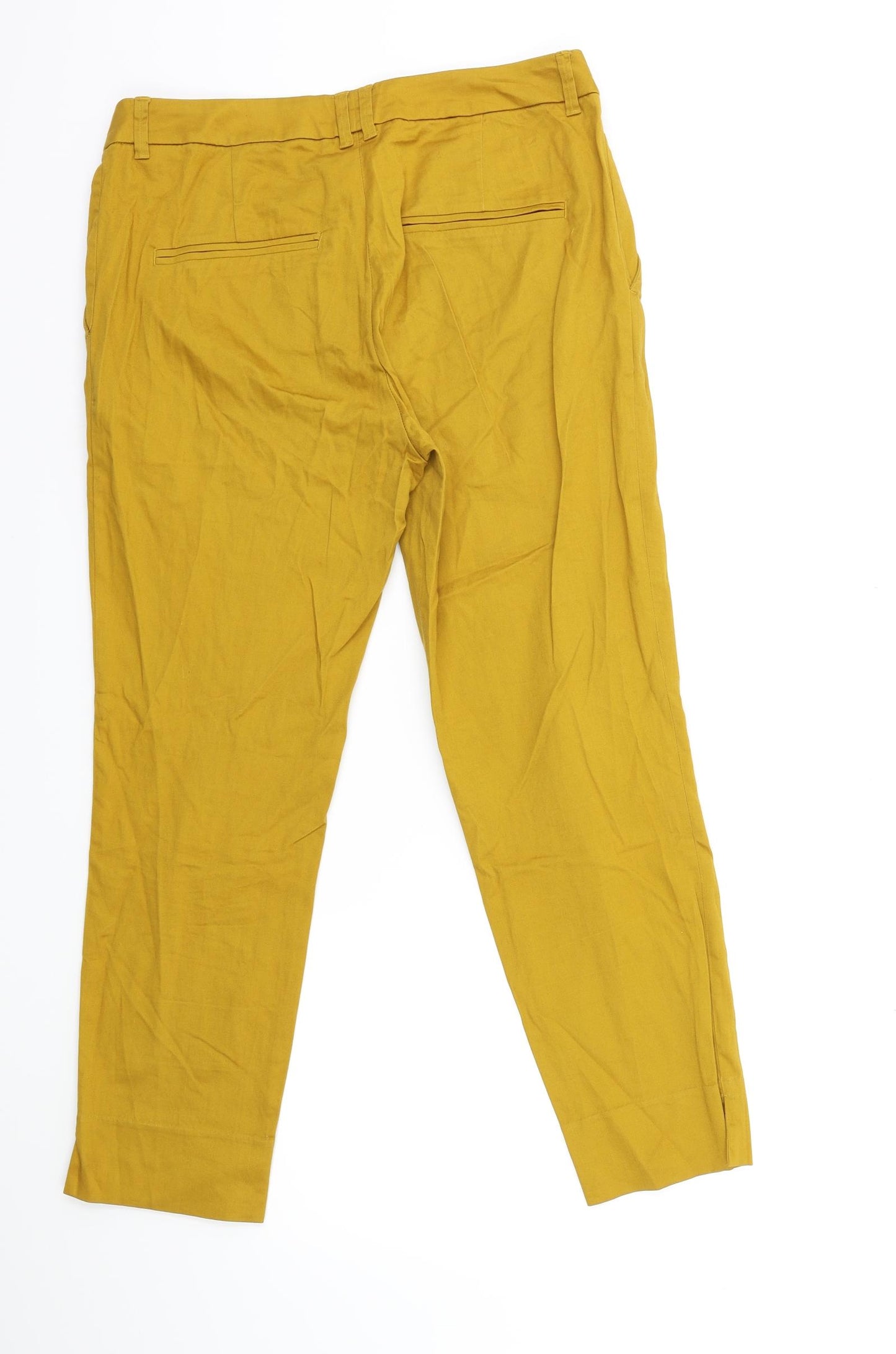 H&M Womens Brown   Trousers  Size 12 L26 in