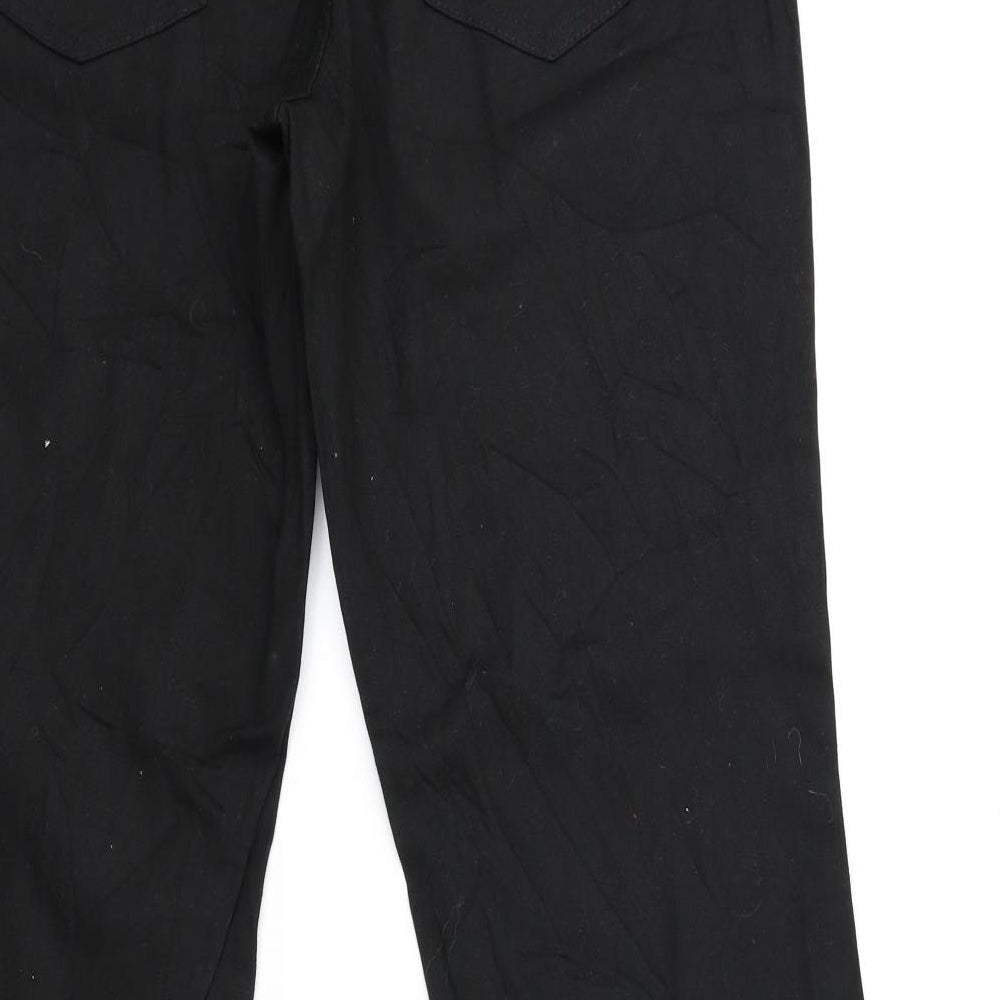 BPC Womens Black  Denim Flared Jeans Size 14 L30 in