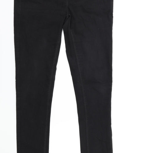 George Womens Black  Denim Skinny Jeans Size 10 L29 in