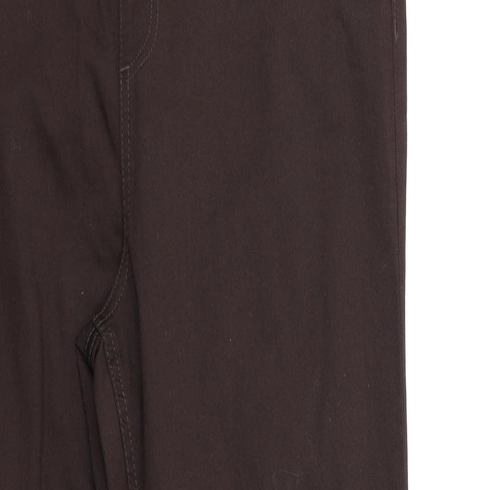 Marks and Spencer Womens Brown  Denim Jegging Jeans Size 18 L29 in