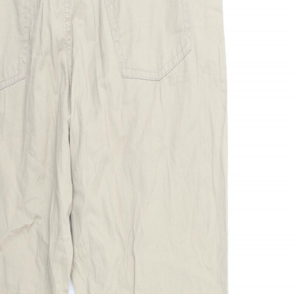 Preworn Womens Beige   Trousers  Size 30 in L25 in
