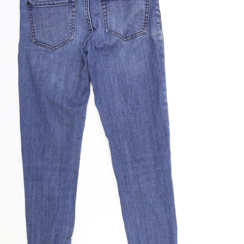 Preworn Womens Blue  Denim Skinny Jeans Size 26 in L28 in