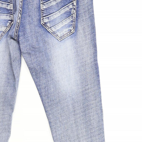 Girl VIVI Womens Blue  Denim Skinny Jeans Size 12 L29 in