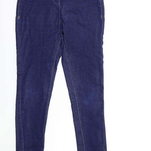 Preworn Womens Blue  Denim Skinny Jeans Size 26 in L28 in