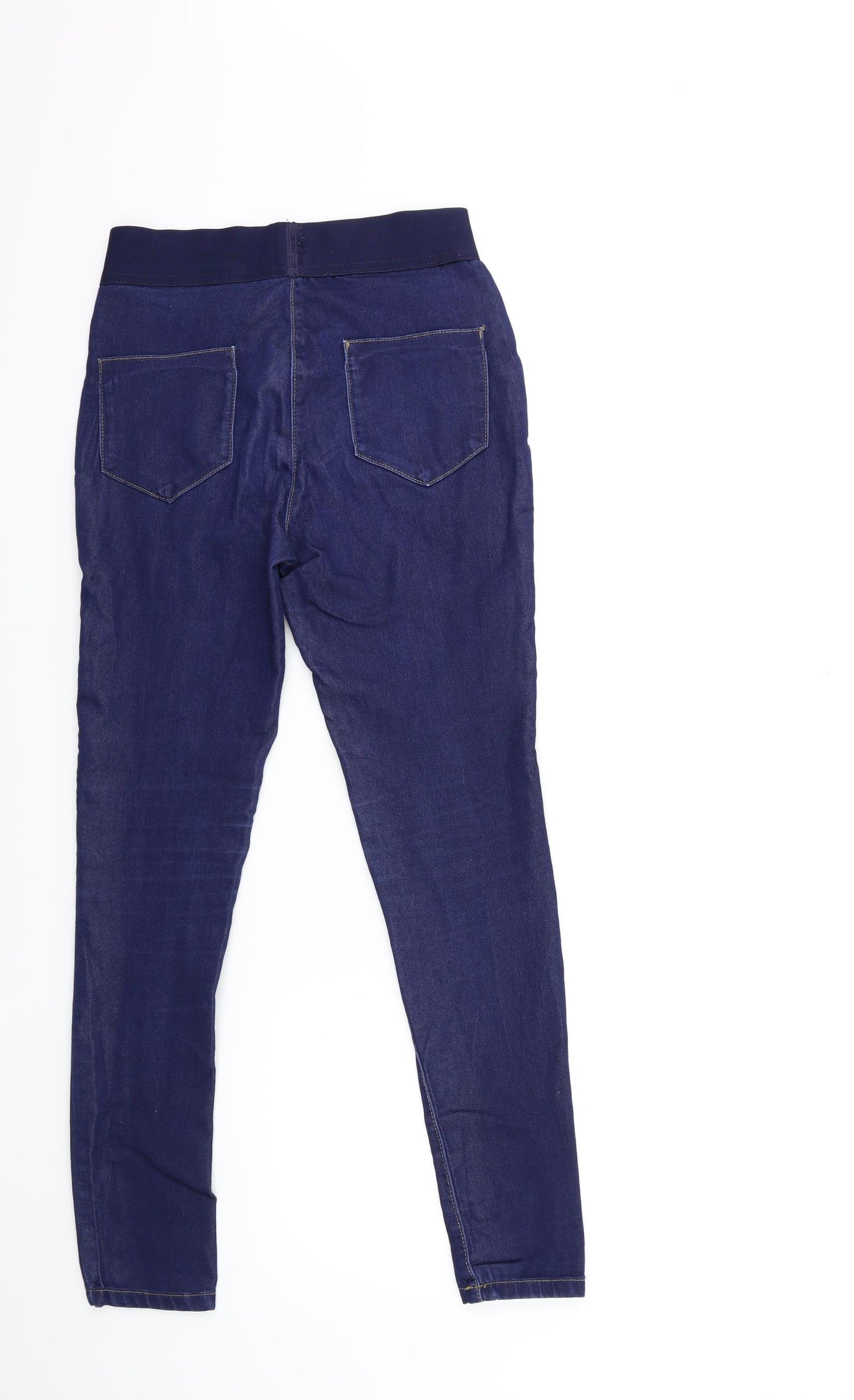 Preworn Womens Blue  Denim Skinny Jeans Size 26 in L28 in