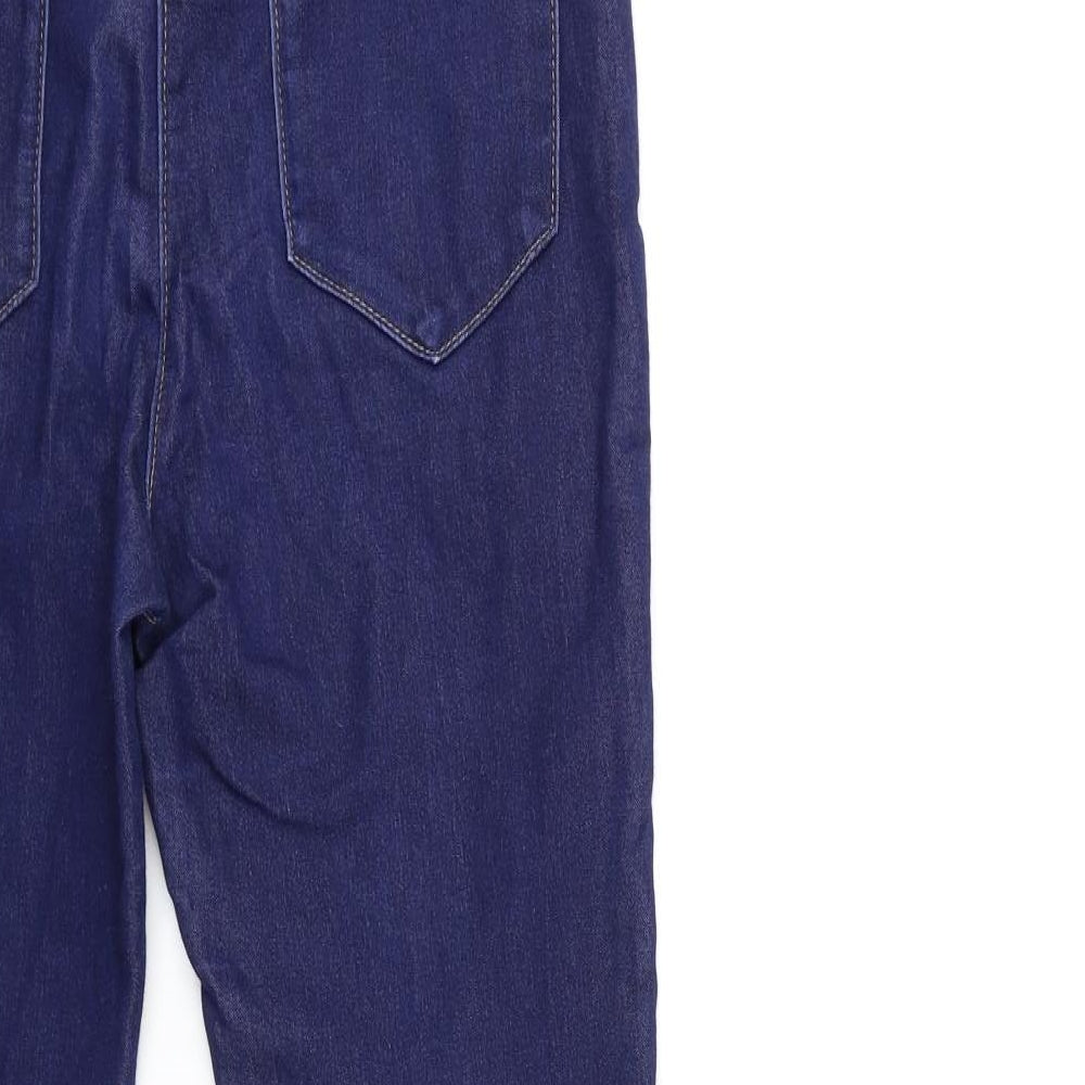 Preworn Womens Blue  Denim Skinny Jeans Size 26 in L28 in