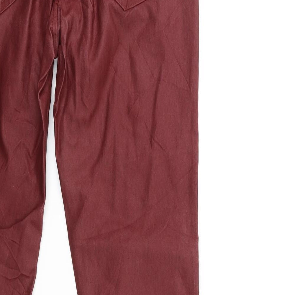 Georgia Womens Red   Trousers  Size S L29 in