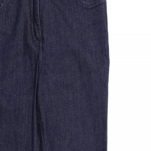 NEXT Womens Blue  Denim Bootcut Jeans Size 14 L30 in