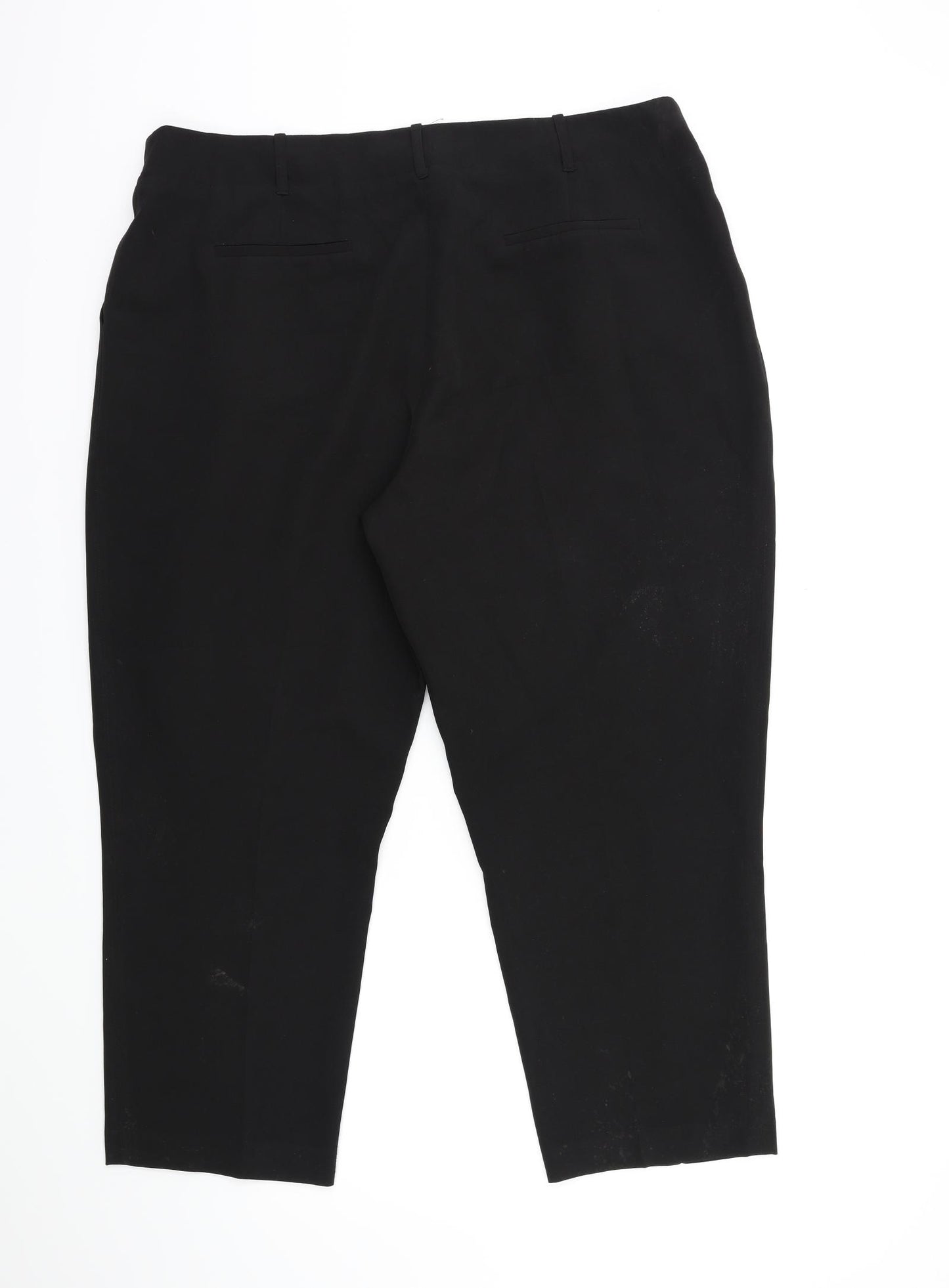George Womens Black   Trousers  Size 18 L26 in