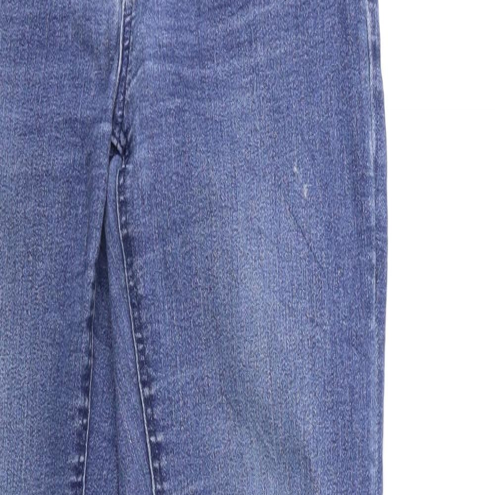 Preworn Womens Blue  Denim Skinny Jeans Size 26 in L28 in