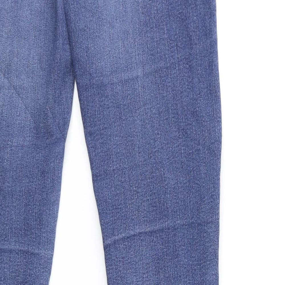 Preworn Womens Blue  Denim Skinny Jeans Size 26 in L28 in