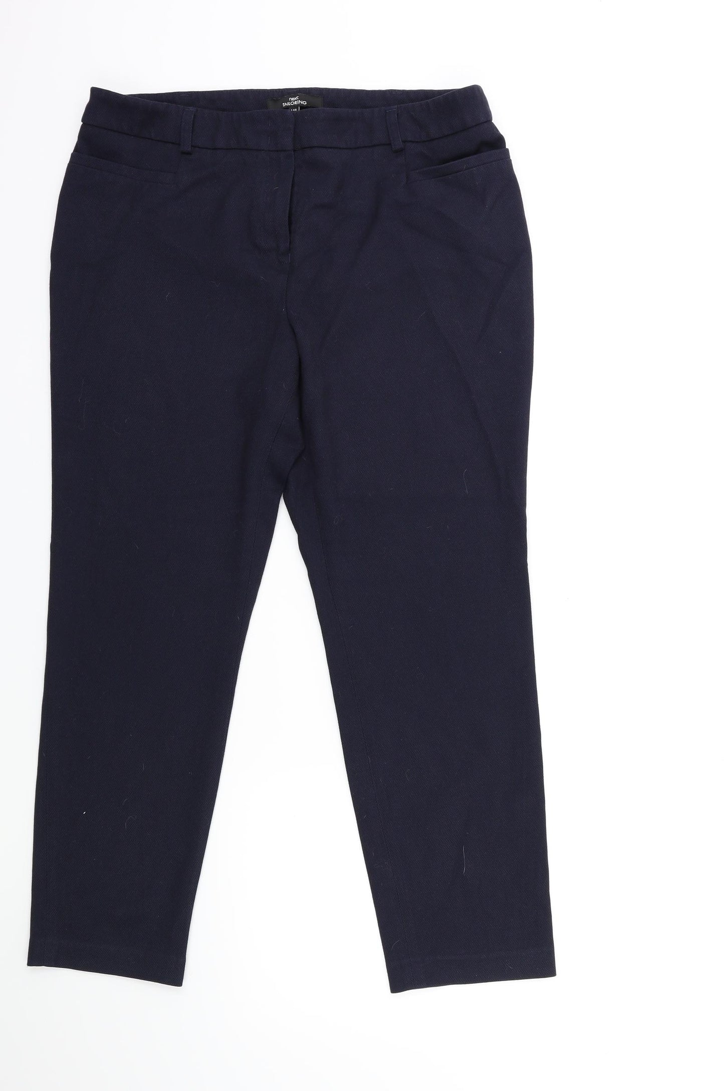 NEXT Womens Blue   Trousers  Size 14 L26 in