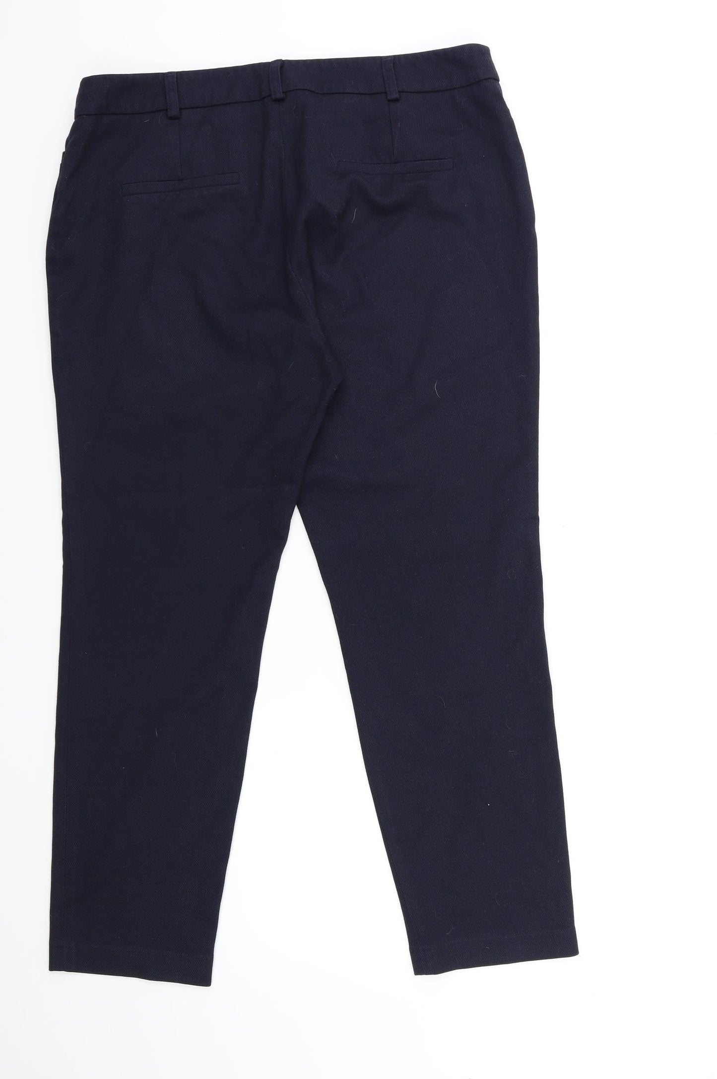 NEXT Womens Blue   Trousers  Size 14 L26 in