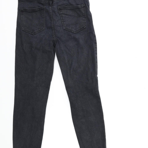 New Look Womens Black  Denim Skinny Jeans Size 10 L25 in