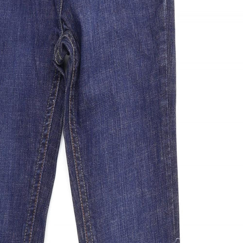 NEXT Womens Blue  Denim Straight Jeans Size 8 L30 in