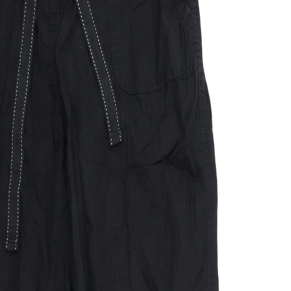 George Womens Black   Trousers  Size 10 L28 in