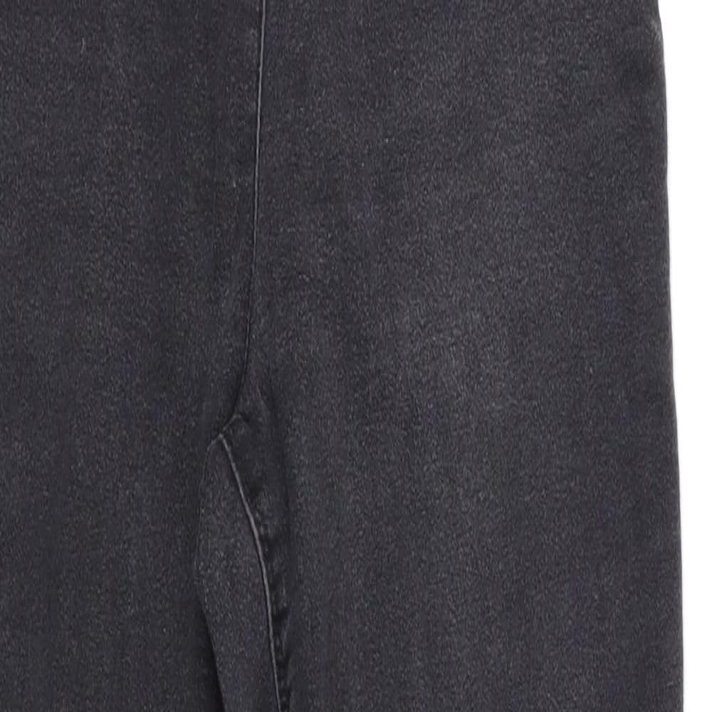 Papaya Womens Grey  Denim Skinny Jeans Size 10 L26.5 in