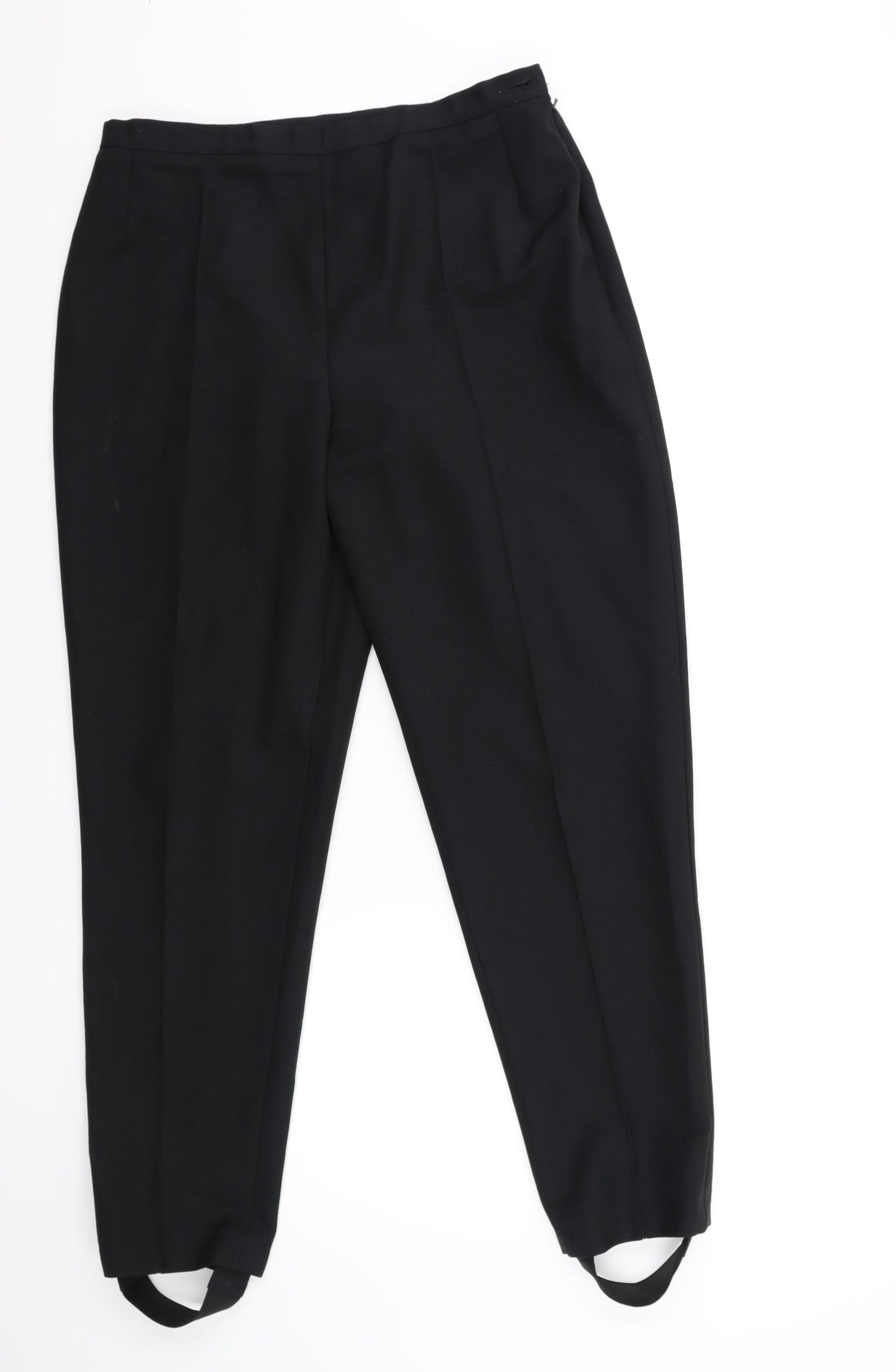 Marks and Spencer Womens Black   Trousers  Size 16 L28 in