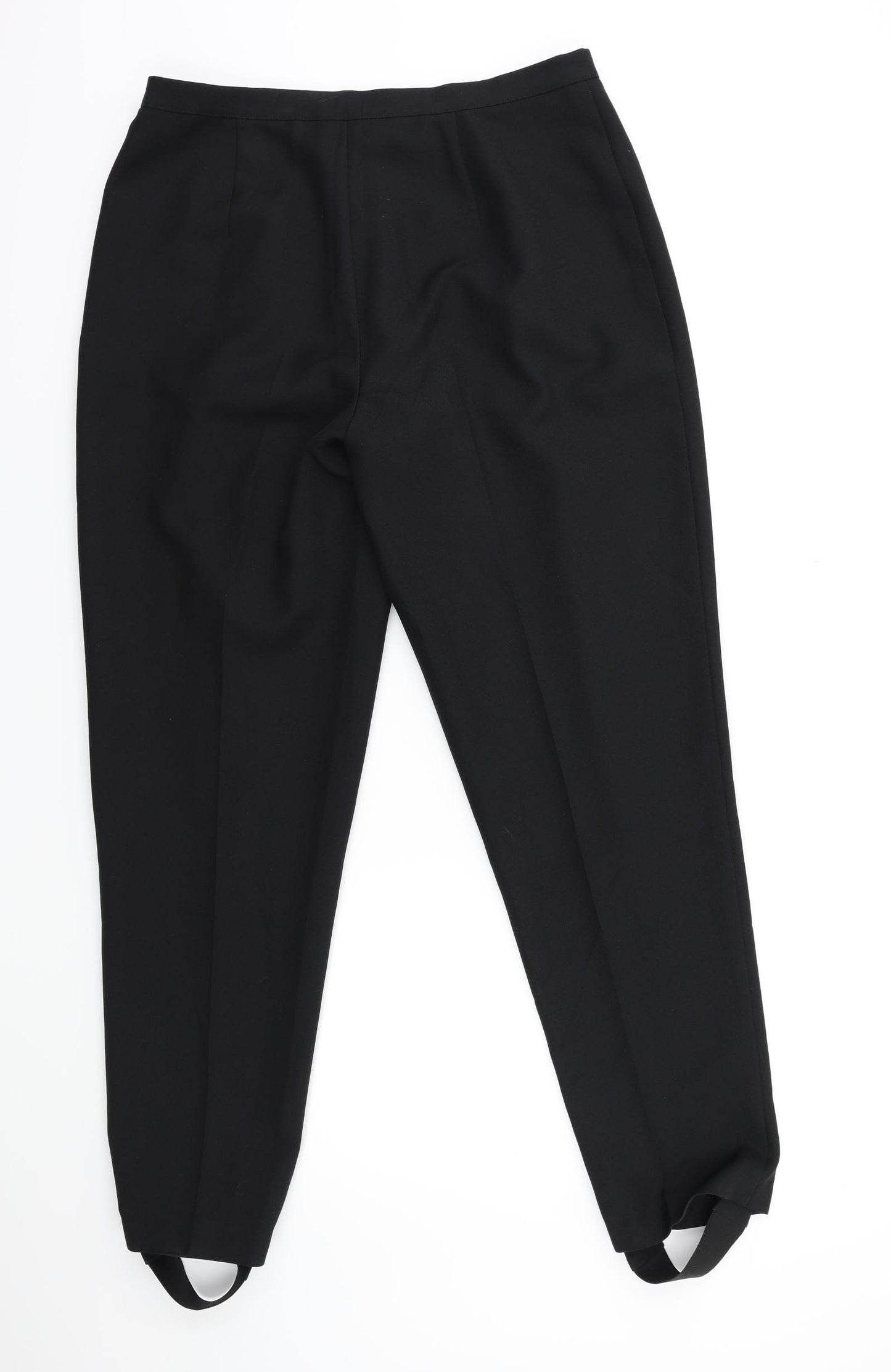 Marks and Spencer Womens Black   Trousers  Size 16 L28 in