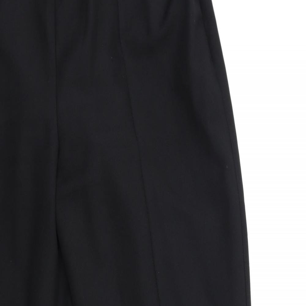 Marks and Spencer Womens Black   Trousers  Size 16 L28 in