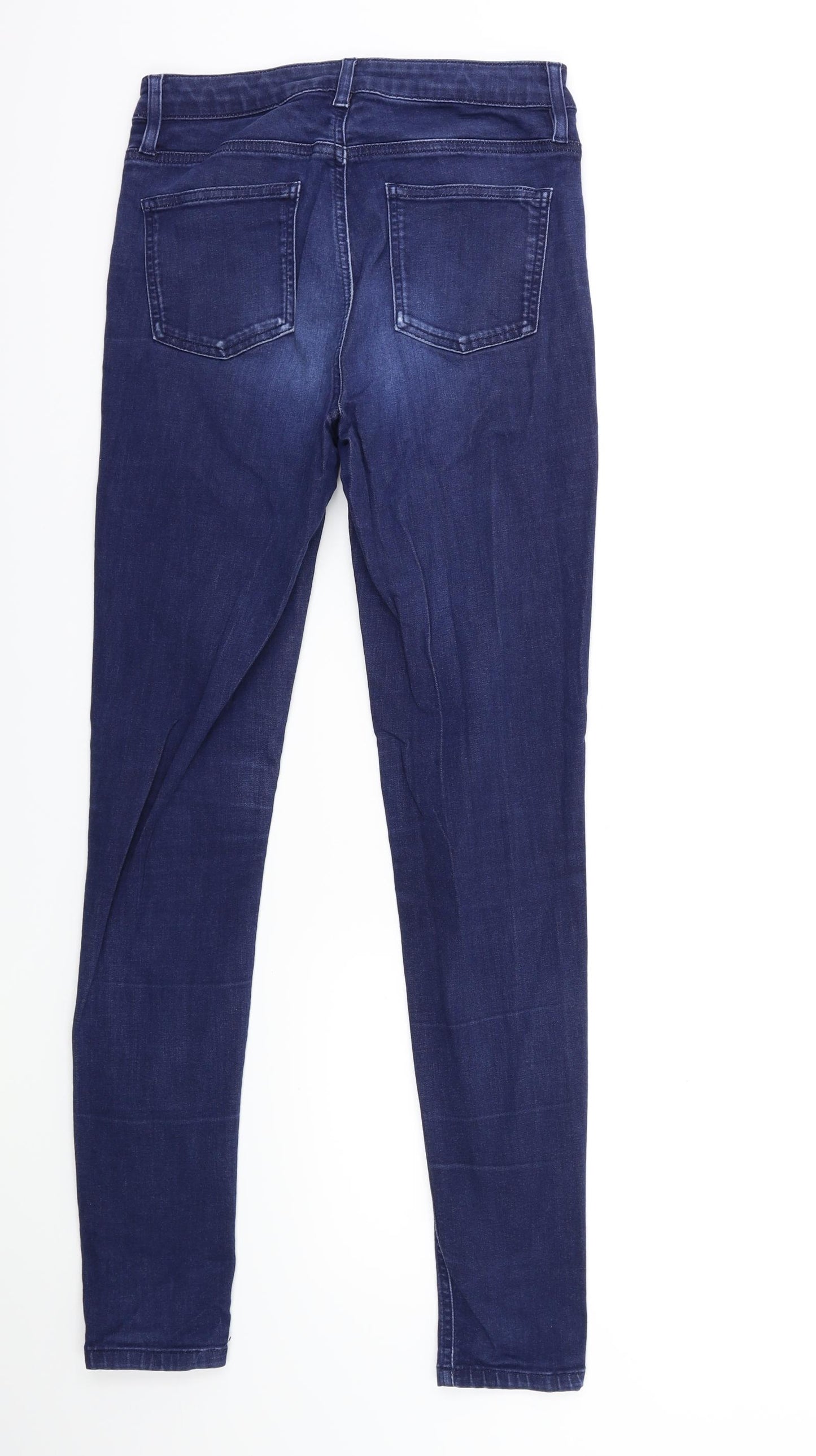 Oasis Womens Blue  Denim Skinny Jeans Size 12 L29 in