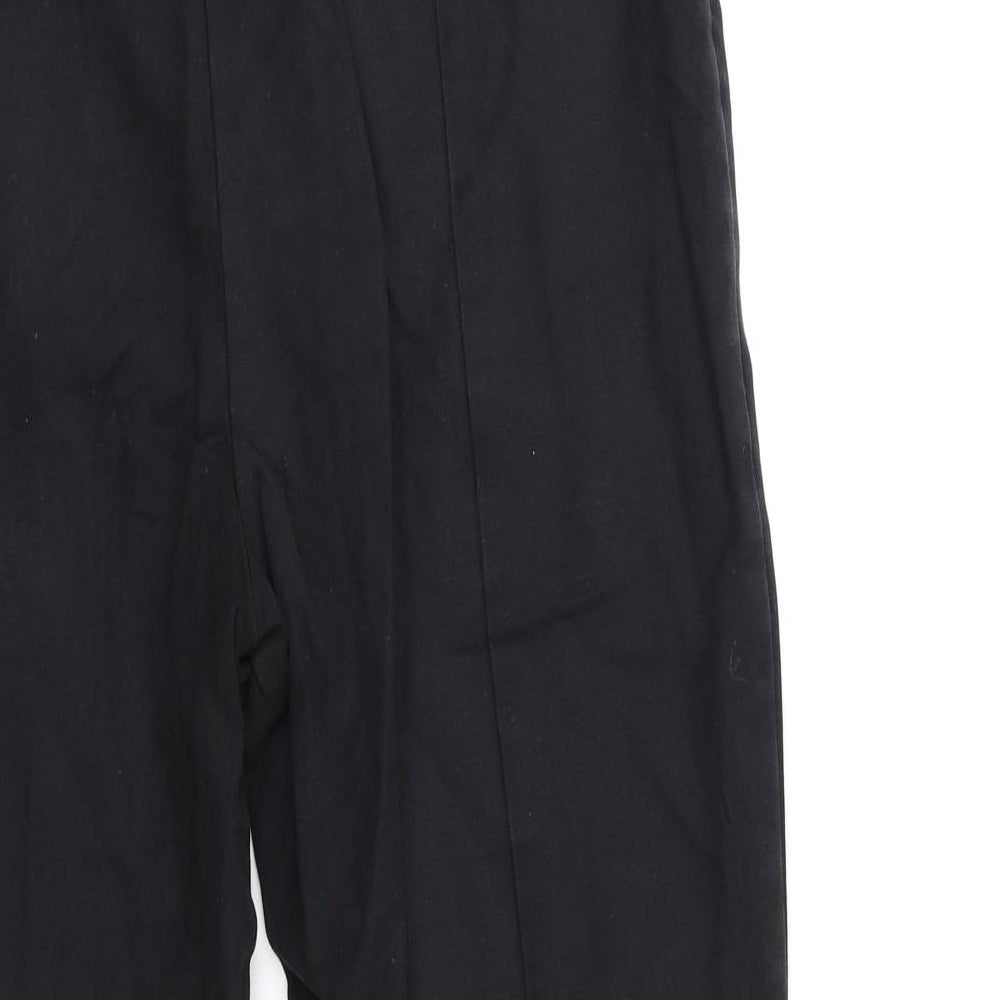 Oasis Womens Black    Trousers Size 12 L26 in