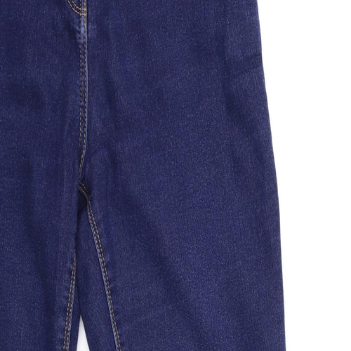 Denim & Co. Womens Blue  Denim Skinny Jeans Size 8 L29 in