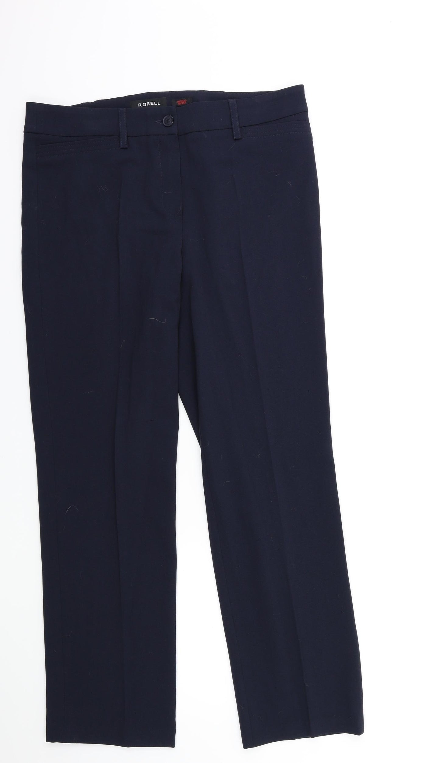 ROBELL Womens Blue   Trousers  Size 14 L28 in
