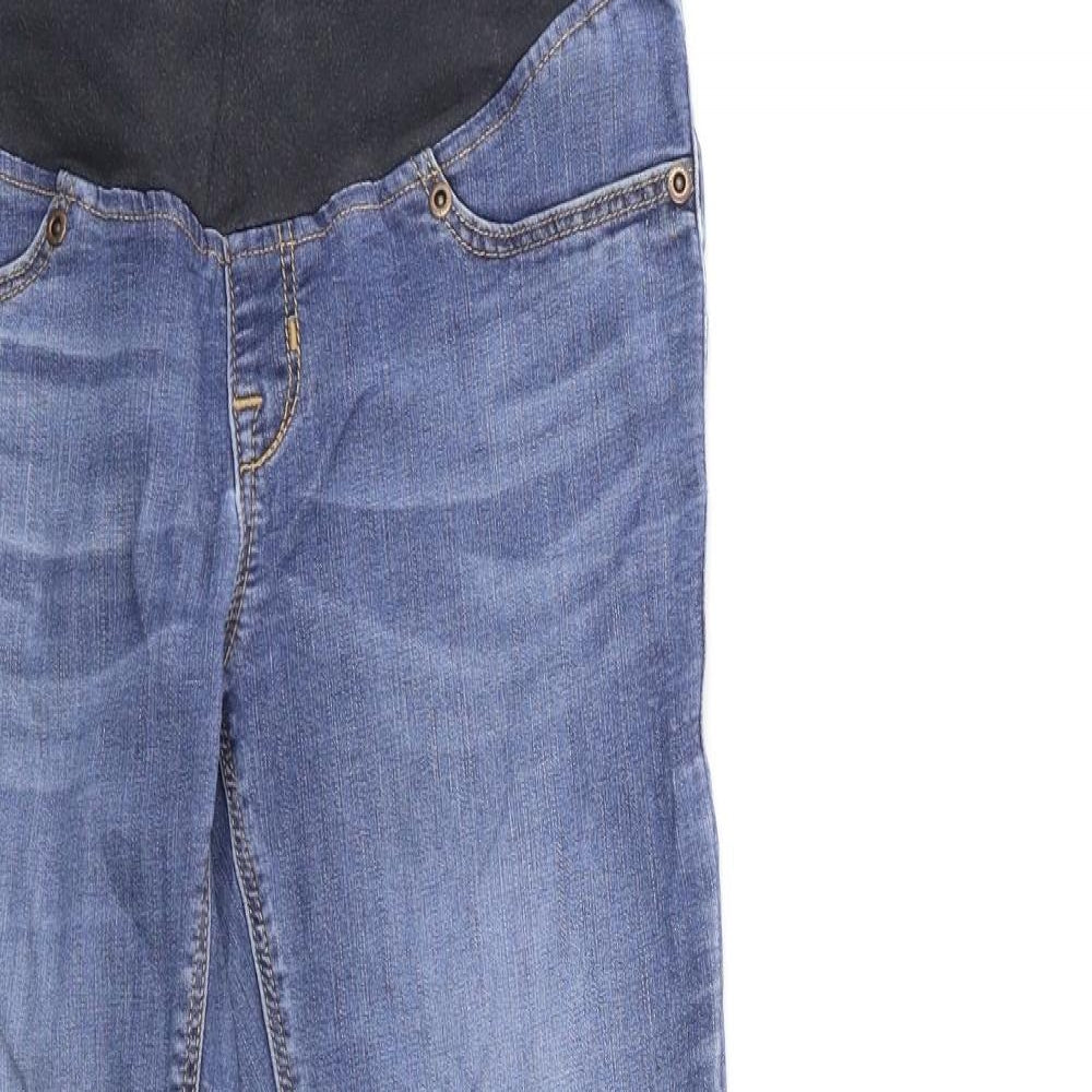 H&M Womens Blue  Denim Jegging Jeans Size 8 L29 in