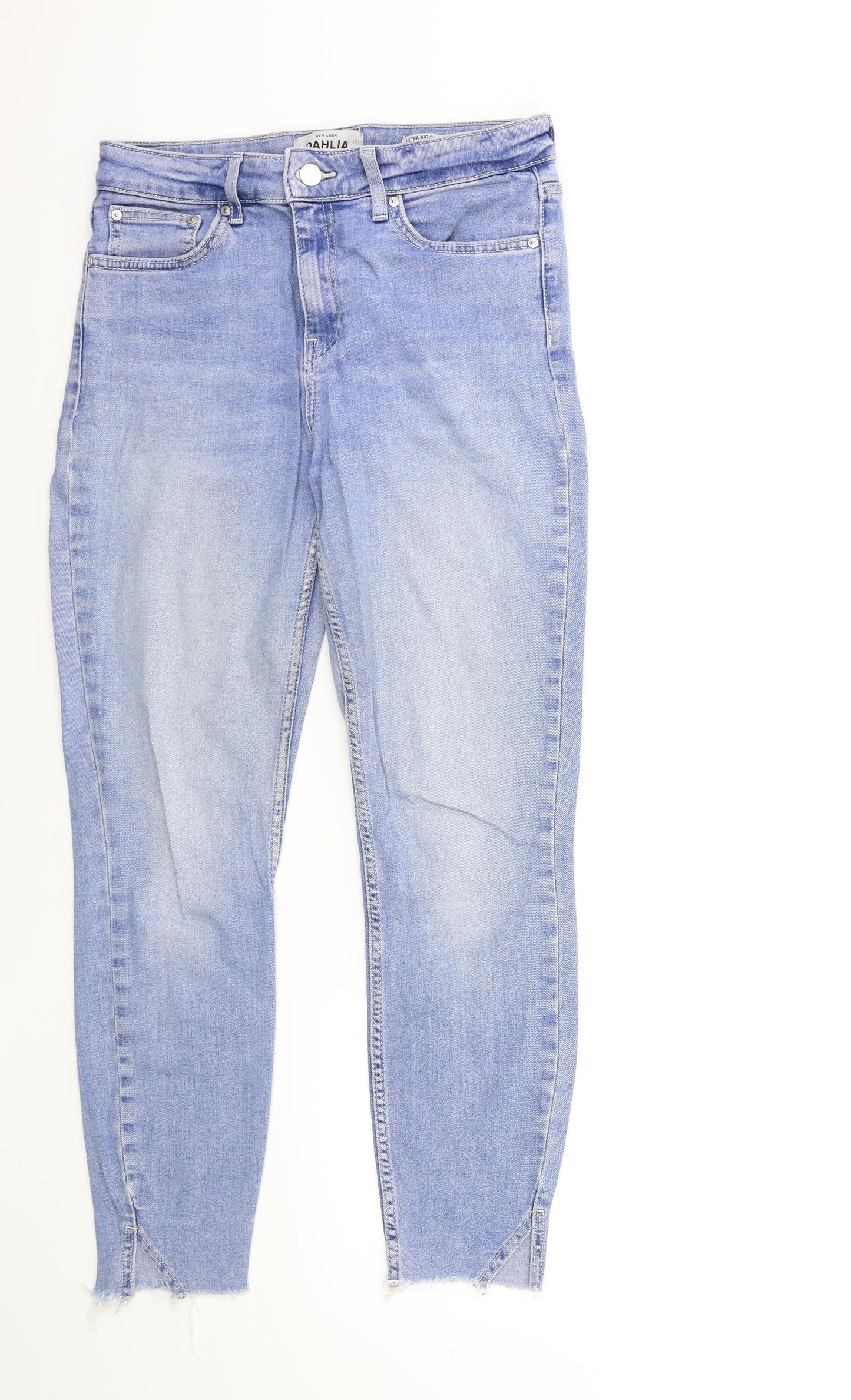 New Look Womens Blue  Denim Skinny Jeans Size 10 L26 in