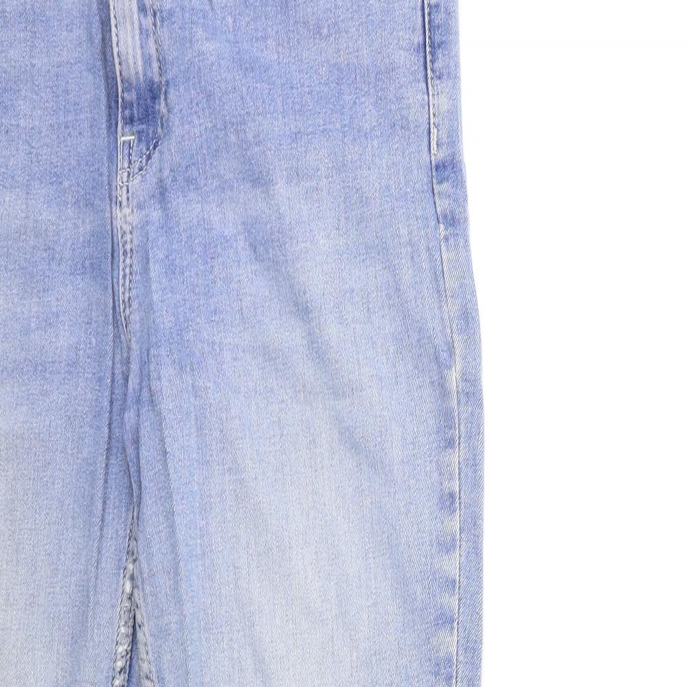 New Look Womens Blue  Denim Skinny Jeans Size 10 L26 in