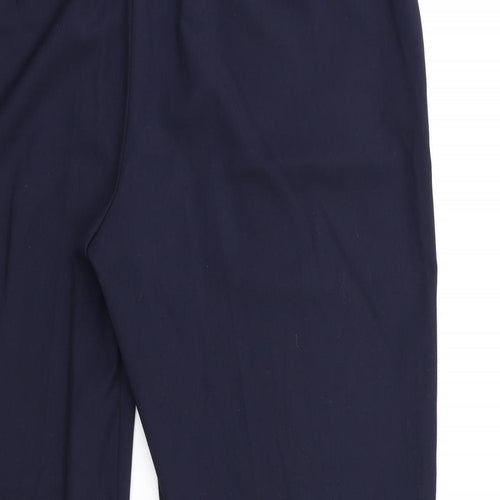 Marks and Spencer Womens Blue   Trousers  Size 14 L25 in