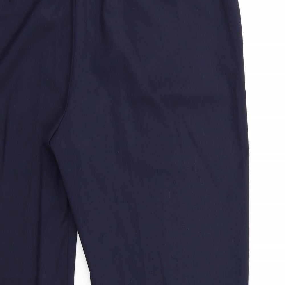 Marks and Spencer Womens Blue   Trousers  Size 14 L25 in