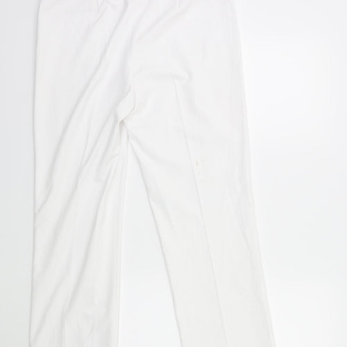 ROBELL Womens White   Trousers  Size 14 L28 in