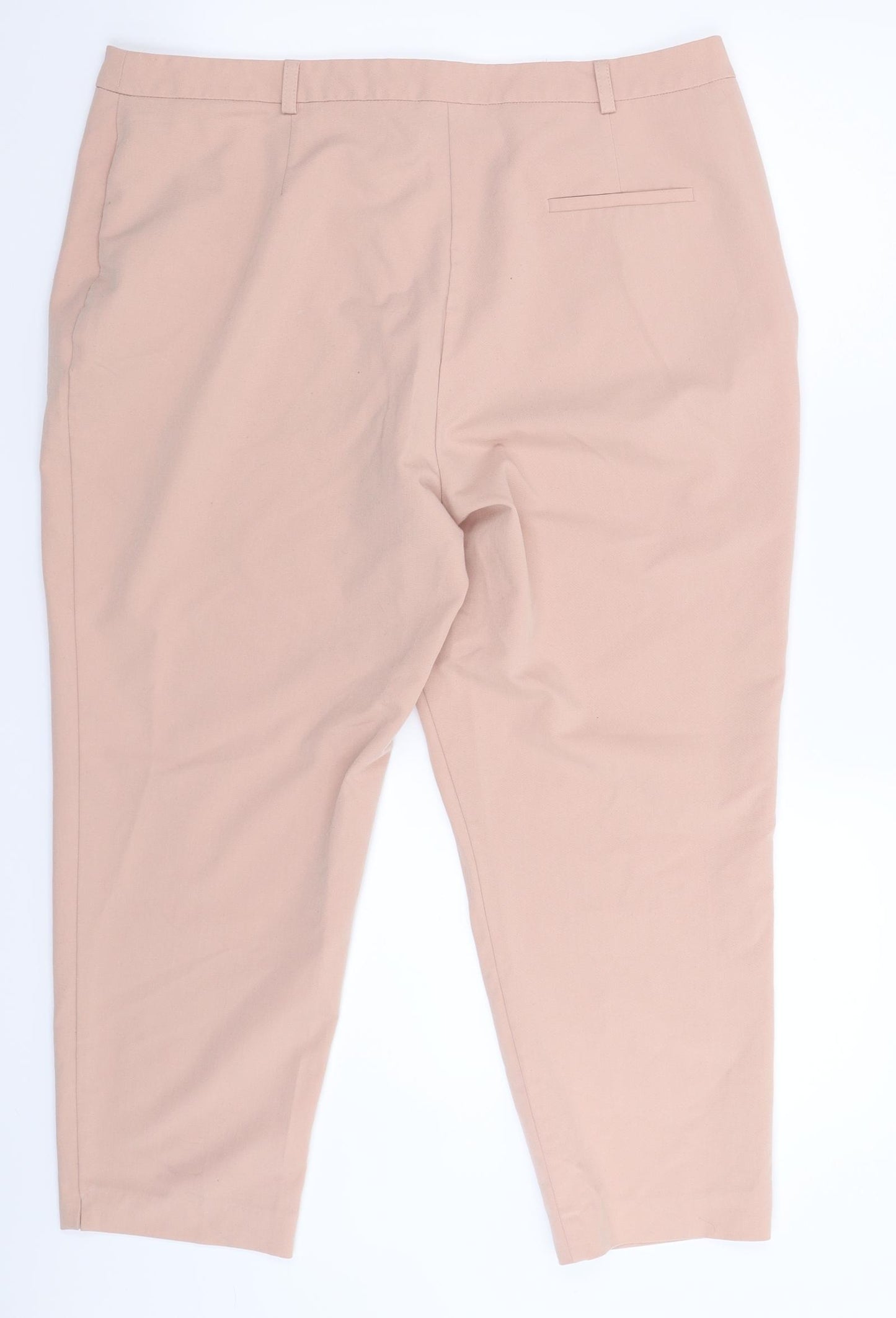 New Look Womens Pink   Trousers  Size 14 L26 in