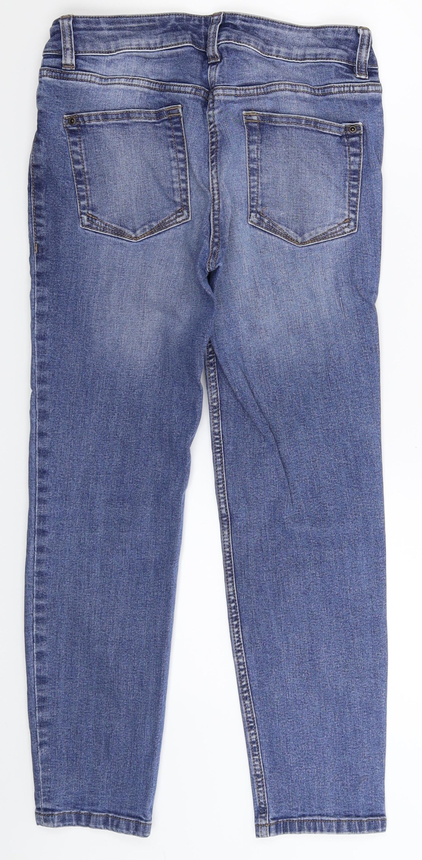 NEXT Womens Blue  Denim Skinny Jeans Size 12 L25 in