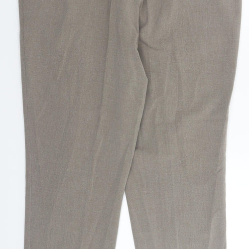 Robell Womens Grey   Trousers  Size 34 in L28 in