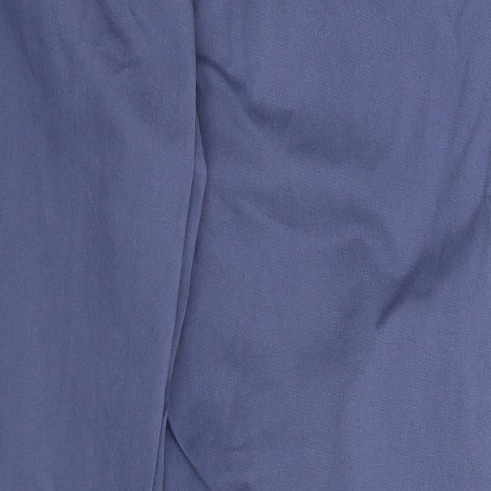 Per Una Womens Blue   Chino Trousers Size 14 L28 in