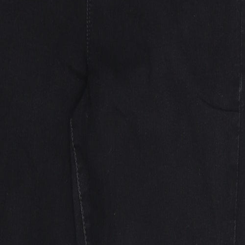 Pep&Co Womens Black  Denim Jegging Jeans Size 14 L28 in